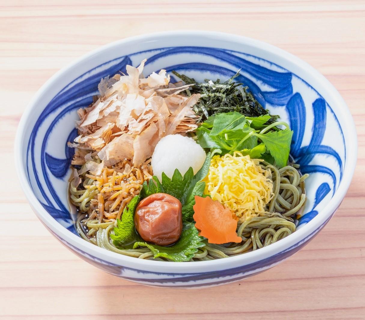 涼風梅おろしめかぶそば